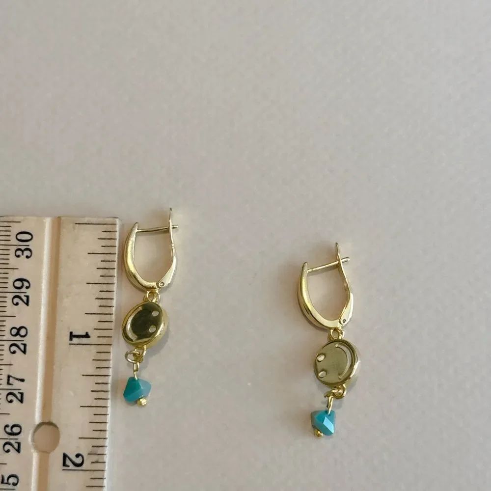 Smiley face Earrings  R847 - Picture 3 of 3